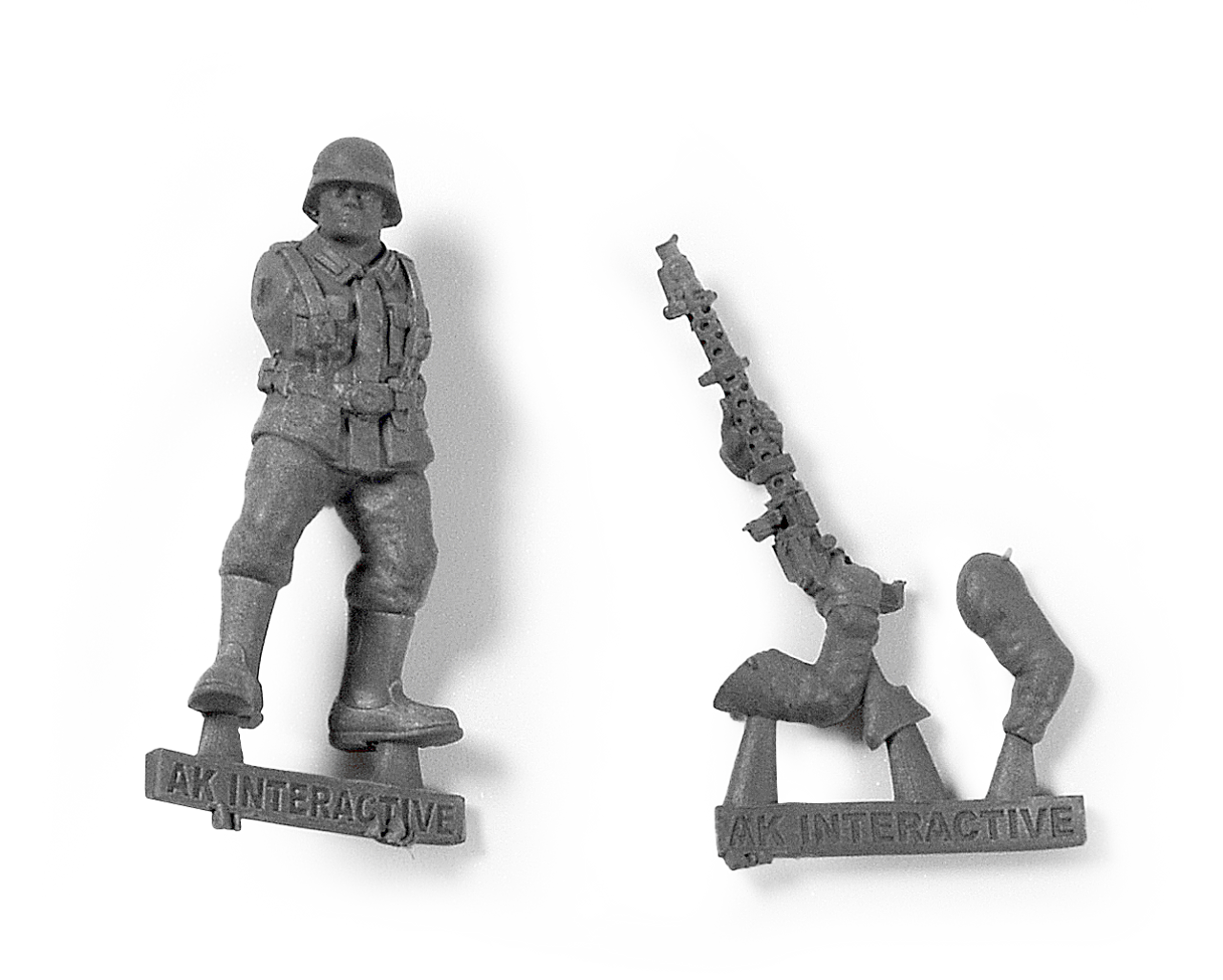 AKI11781 German Panzergrenadier Division Europe - Painting Starter Set