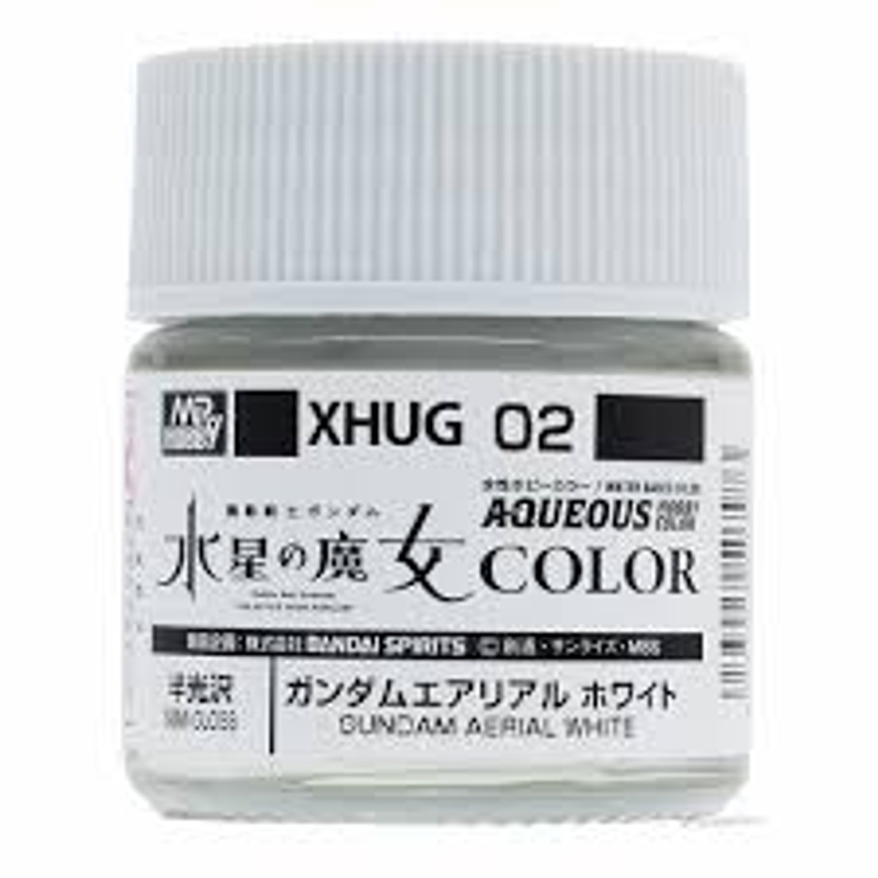 XHUG02 Aqueous Gundam Color Gundam AERIAL White (10ml)