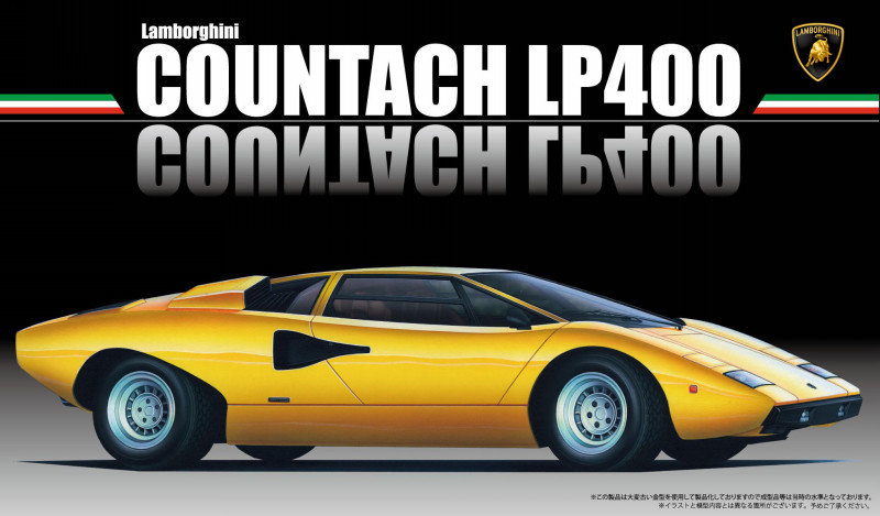 Fujimi 1/24 Lamborghini Countach LP400