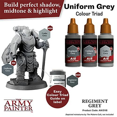 ARMWP3008 Army Painter Warpaints Fanatic Acrylic, Gargoyle Grey