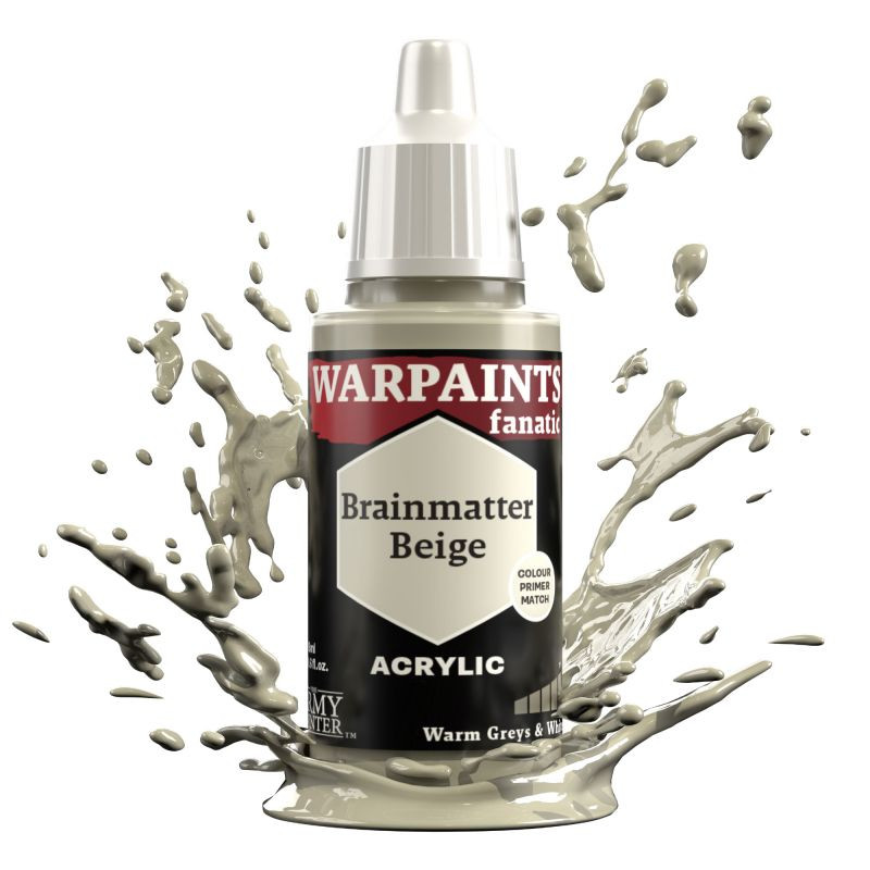 ARMWP3011 Army Painter Warpaints Fanatic Acrylic  Brainmatter Beige