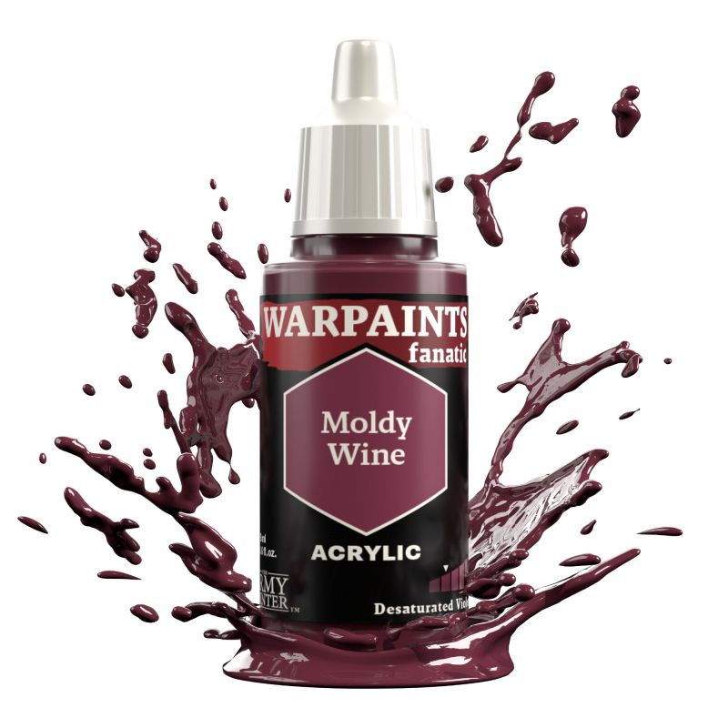 ARMWP3140 Army Painter Warpaints Fanatic Acrylic, Moldy Wine