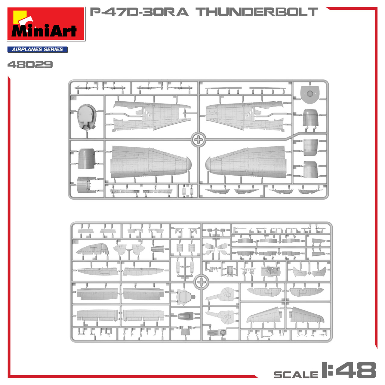 MNA48029 MiniArt 1/48 P-47D-30RA Thunderbolt