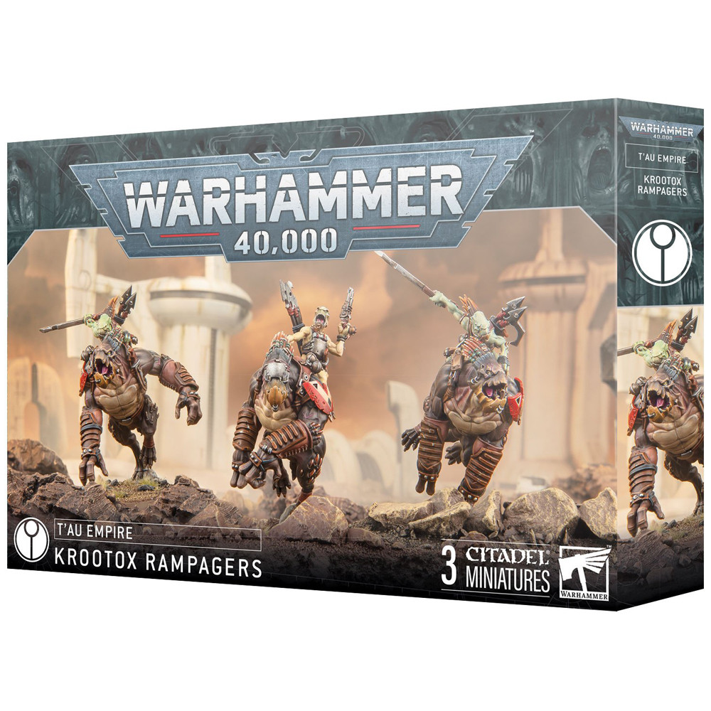 GW56-49 T'au Empire: Krootox Rampagers  - Plastic Box WARHAMMER 40000