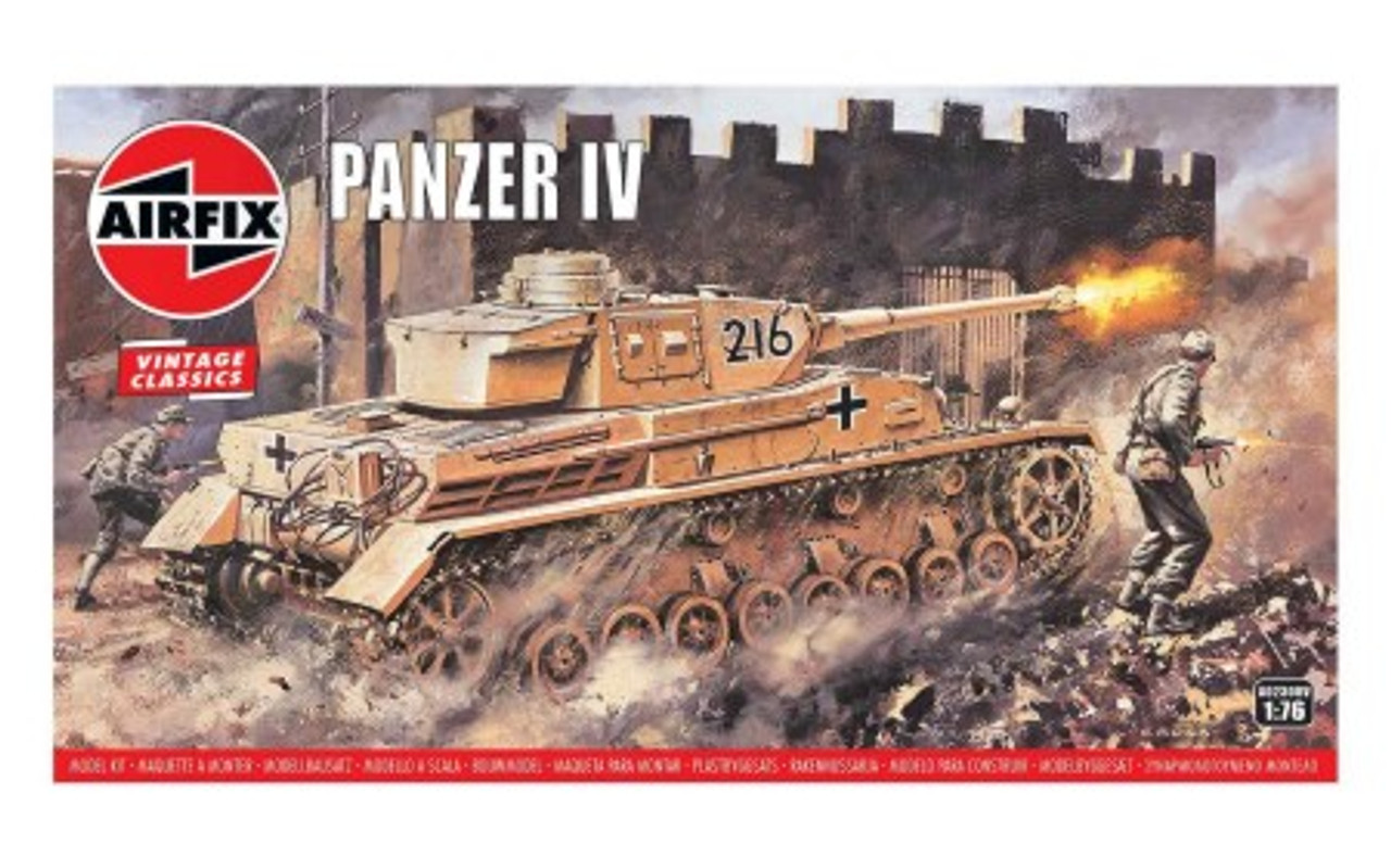 Airfix ARX2308V Panzer IV Tank 1/76