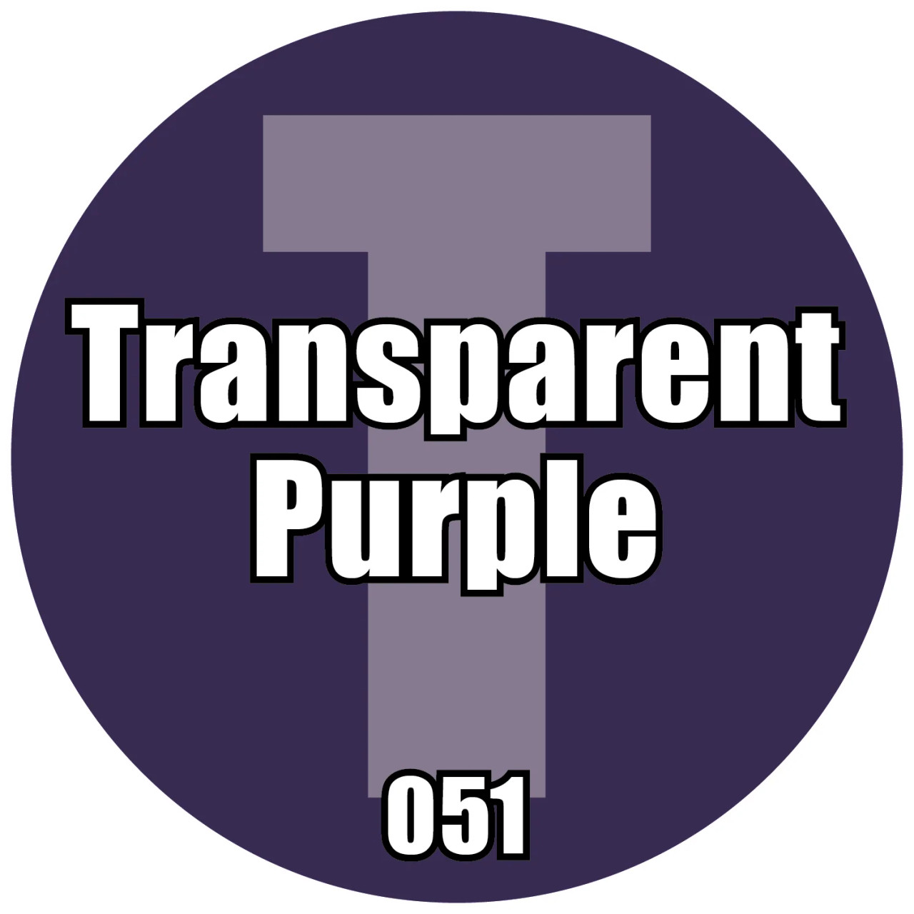 MMH-MPA-051 051-Pro Acryl Transparent Purple