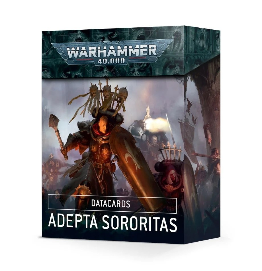 GW52-02  DATASHEET CARDS: ADEPTA SORORITAS (ENG)