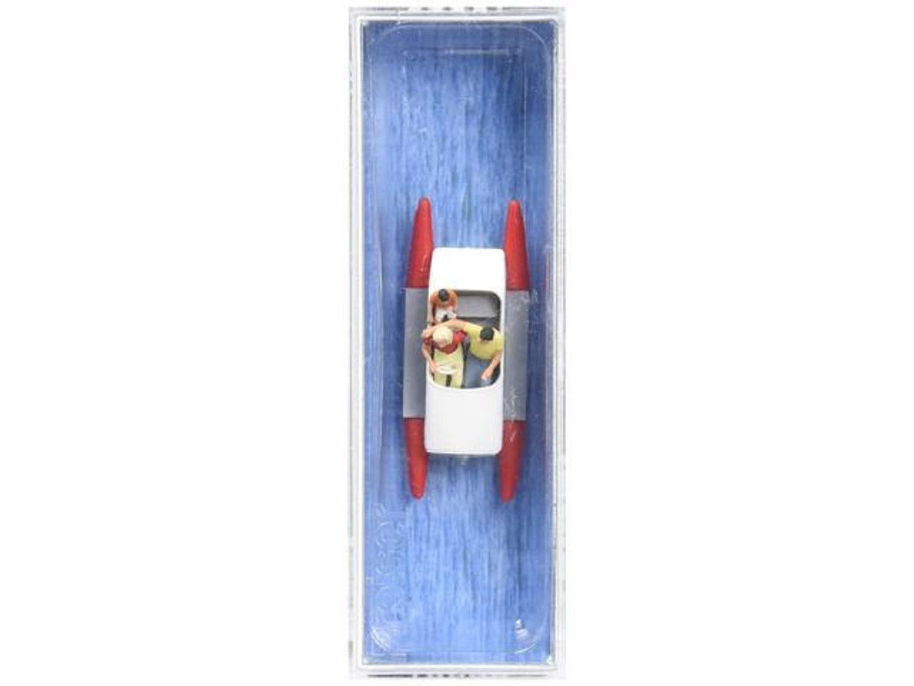 NOC16809 HO Boat w/Figures -- Kayaks pkg(2)