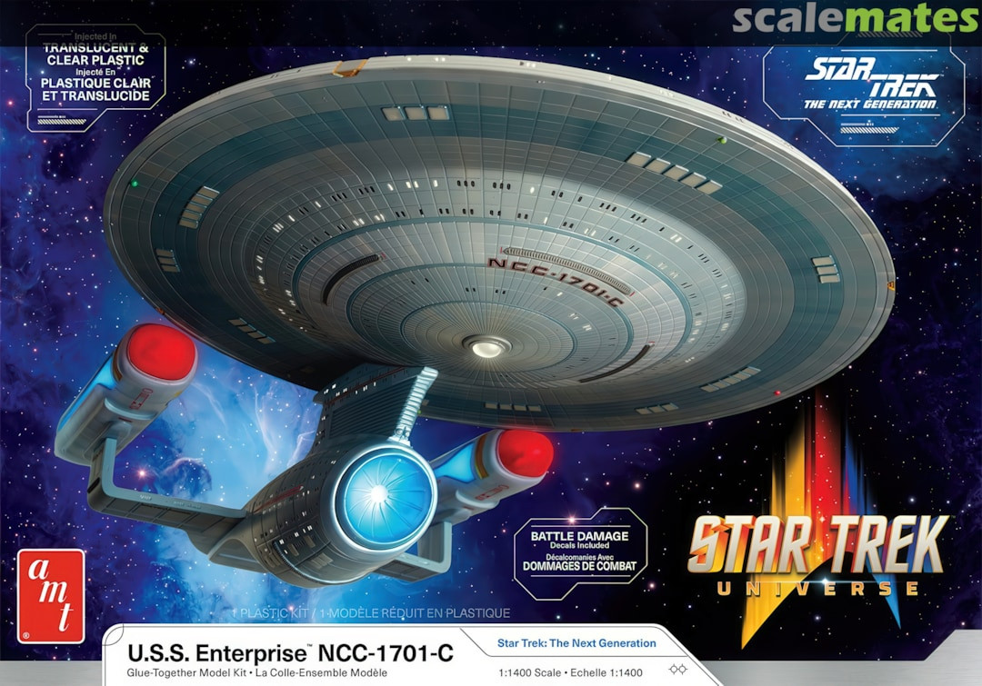 AMT1332M AMT USS Enterprise NCC-1701-C 1/1400
