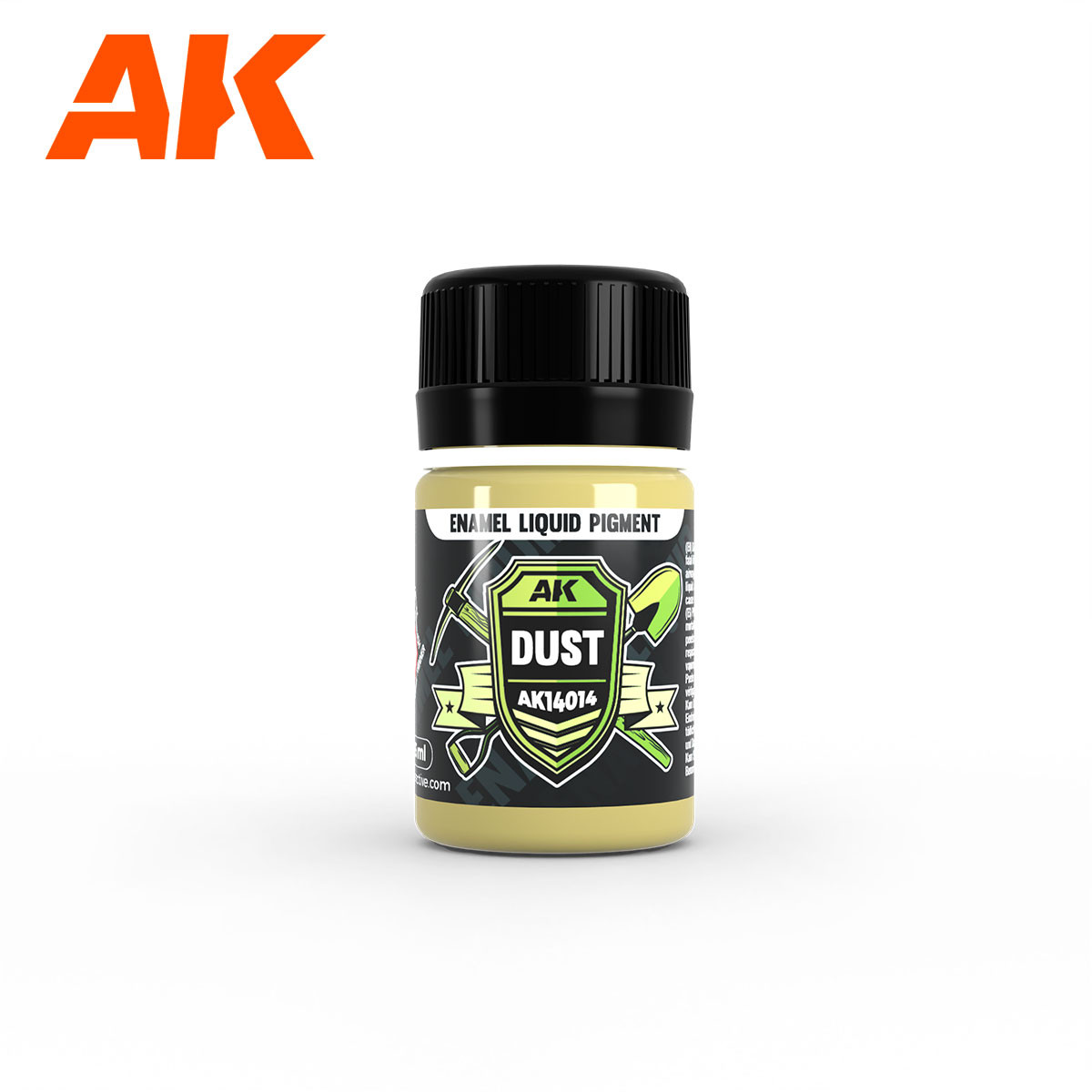 AKI14014 AK Interactive Enamel Liquid Pigment Dust 35ml at MRS hobby Shop, Sandy Utah, 84070