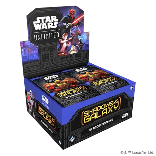 SWH0202EN  Star Wars: Unlimited - Shadows of the Galaxy: Booster Display -BOX