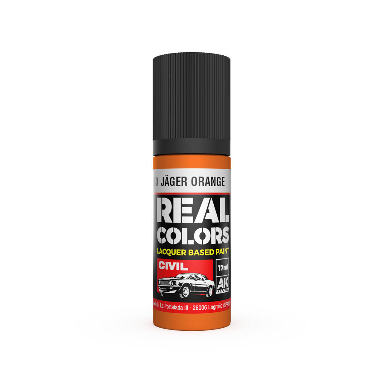 AKIRC840 AK Interactive Real Colors Jäger Orange 17 ml. 8435568335936