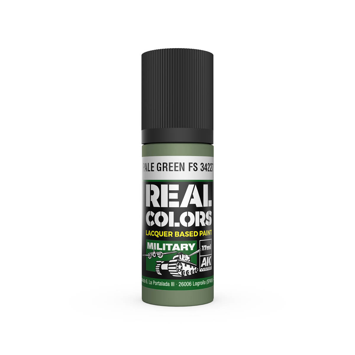 AKIRC907 AK Interactive Real Colors Pale Green FS 34227 17 ml