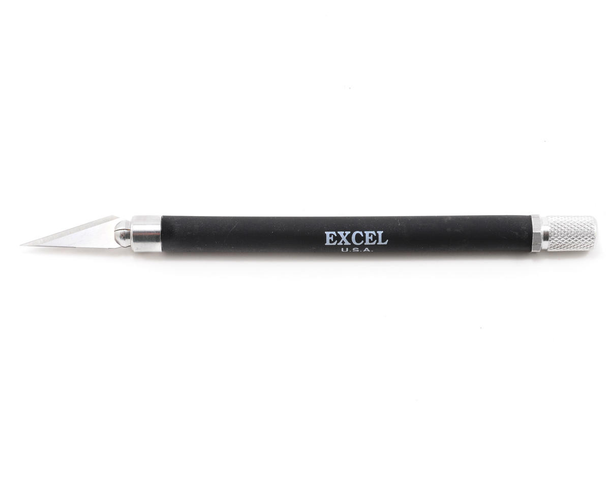 EXL16020 Grip-On Hobby Knife  Black