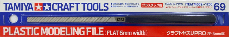 TAM74069 Tamiya Plastic Modeling File 6mm Flat