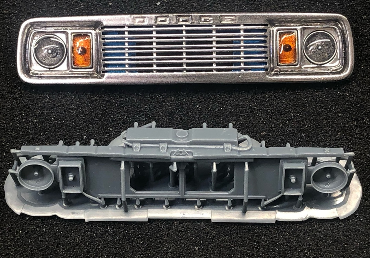 WMTS2000 WM 1978 MPC 1/25 dodge pickup 3D printed grill and