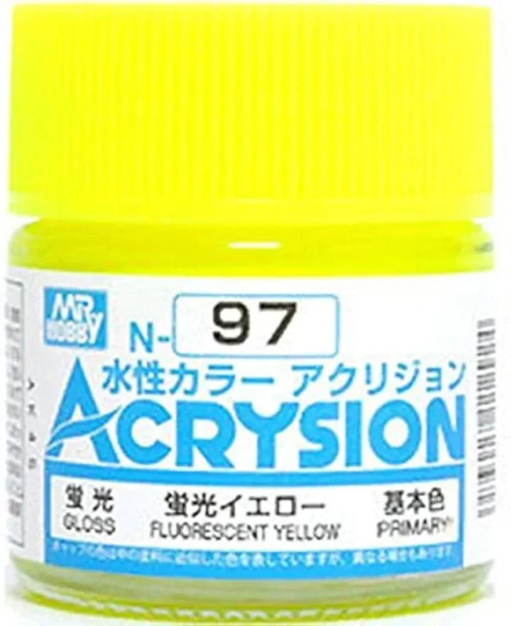 GNZN97 Acrysion N97 - Fluorescent Yellow (Semi-Gloss/Primary)