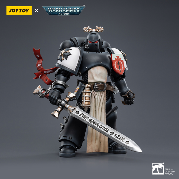 JT7585 Joy Toy 1/18 Black Templars The Emperors Champion Rolantus