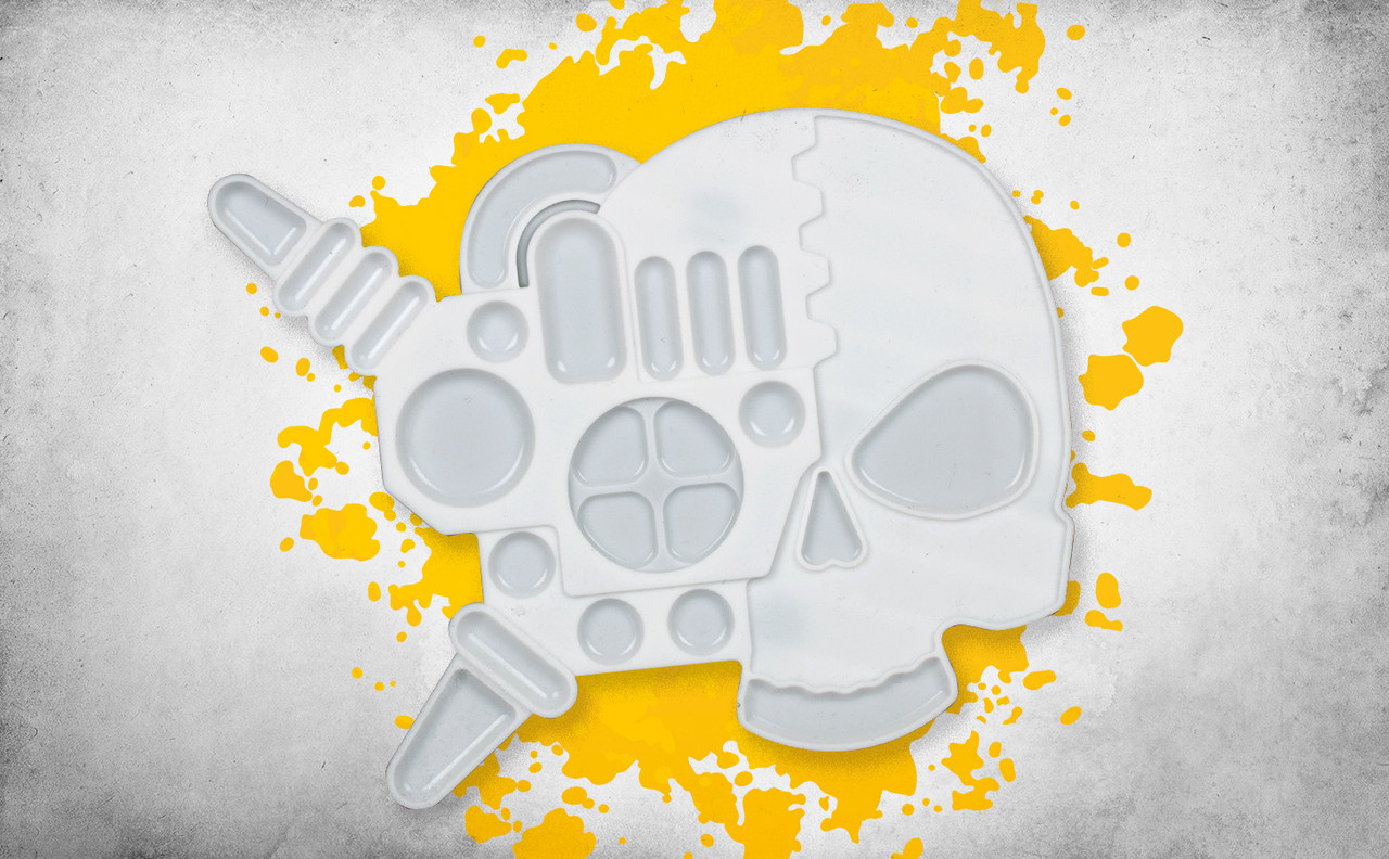 GW66-32 WARHAMMER SERVO-SKULL PALETTE - Silicon Palette