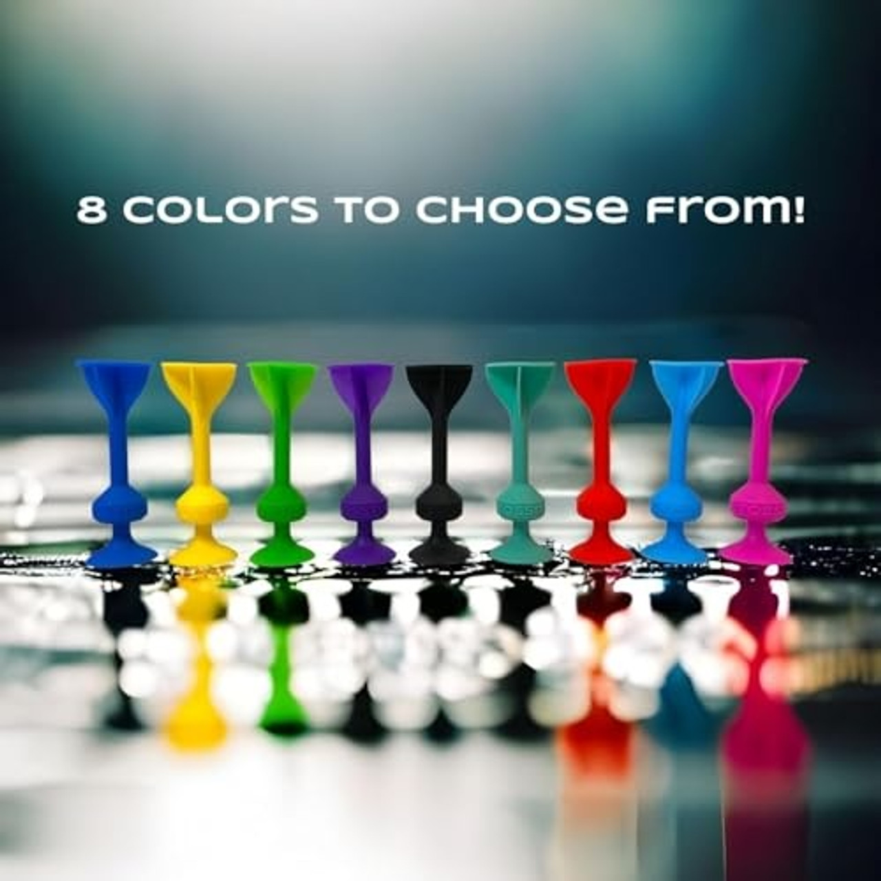 TSS474501 TOSSIT Game Suction Cups  Dart Toss (Red, Cian  lite blue, yellow)