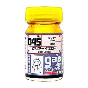 GANG0045 Gaianotes Gaia 045 Clear Yellow -Gaia Color Series