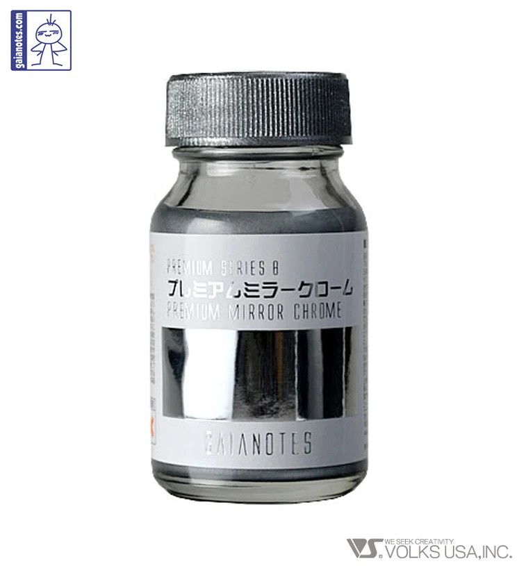 GANGP-08 Gaianotes Gaia GP-08 Premium Mirror Chrome -GP Series  Premium Color 30ml