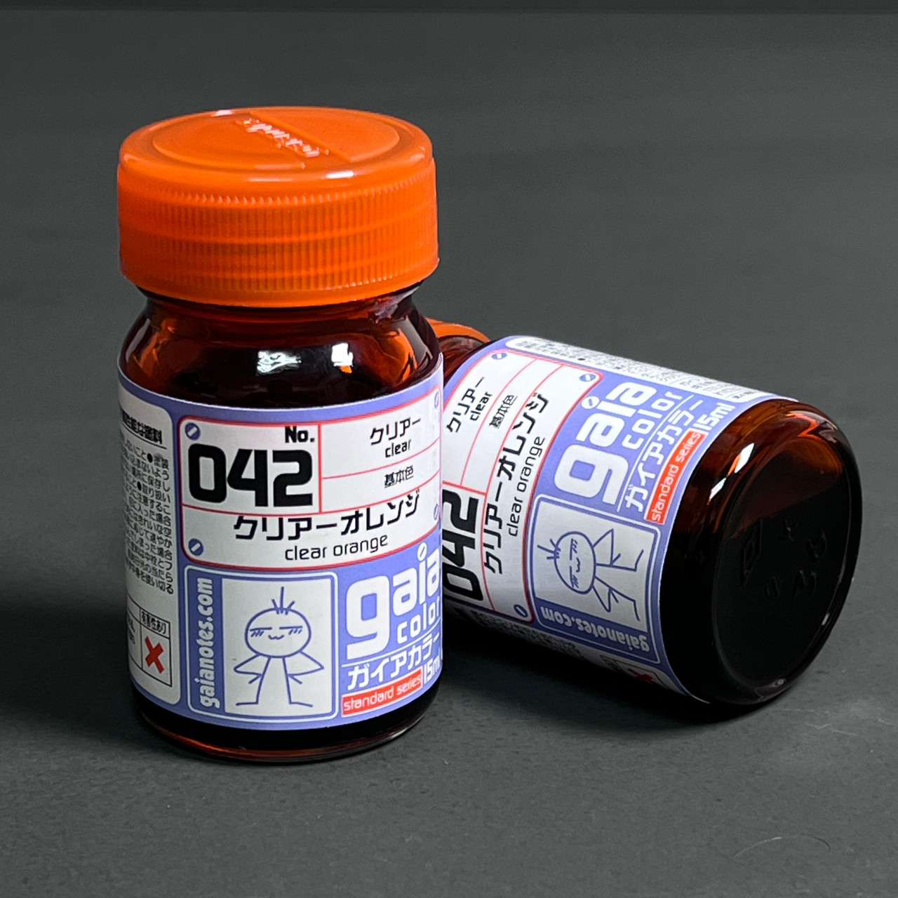 GANG0042 Gaianotes Gaia 042 Clear Orange -Gaia Color Series