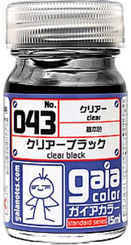 GANG0043 Gaianotes Gaia 043 Clear Black -Gaia Color Series