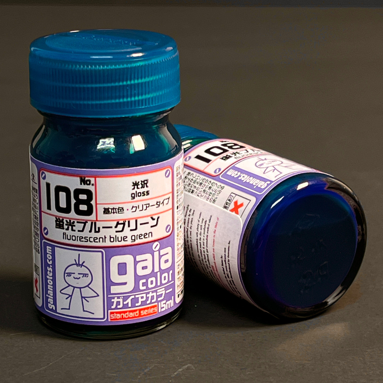 GANG0108 Gaianotes Gaia 108 Fluorescent Blue Green -Gaia Color Series