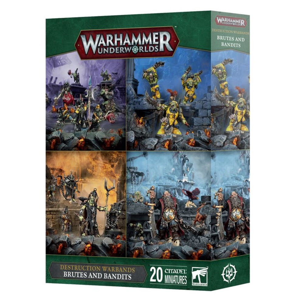 GW34-007 WH UNDERWORLDS: BRUTES AND BANDITS Plastic Box