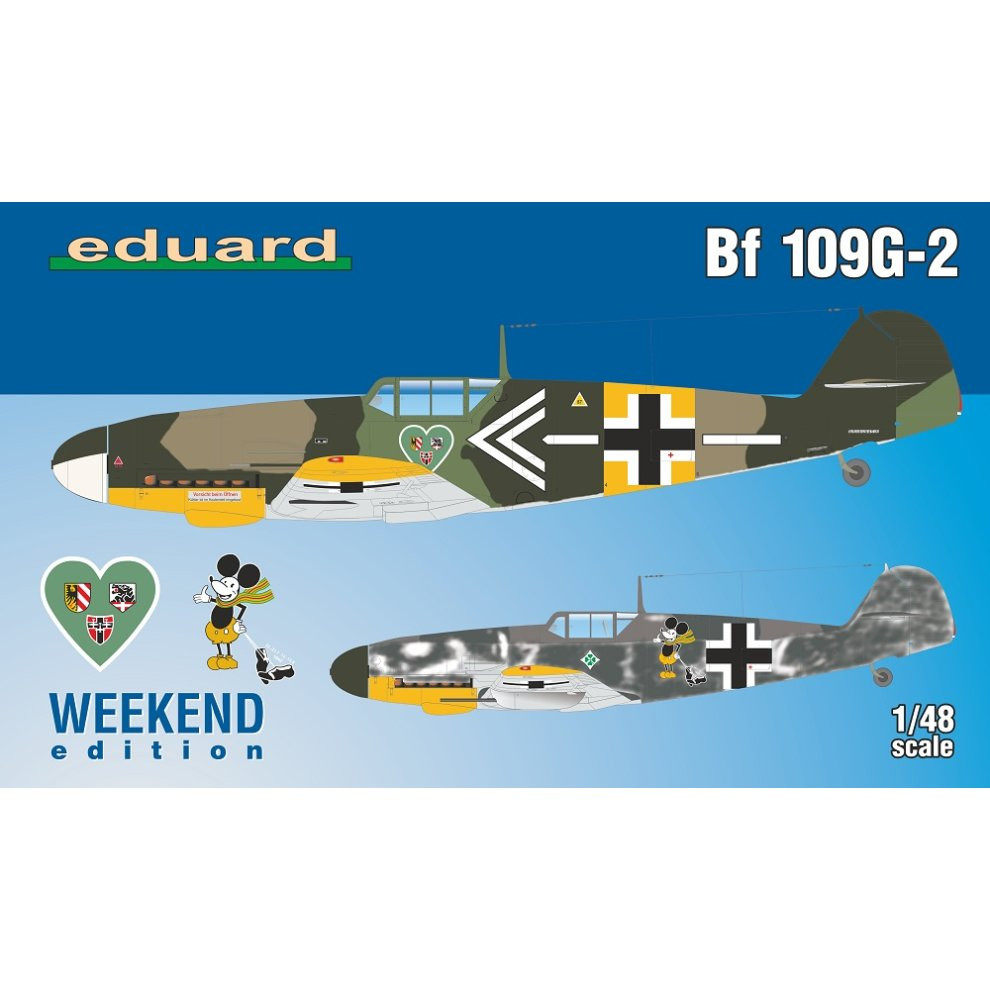 EDU84203 Eduard 1/48 Bf 109G-4 Weekend Edition