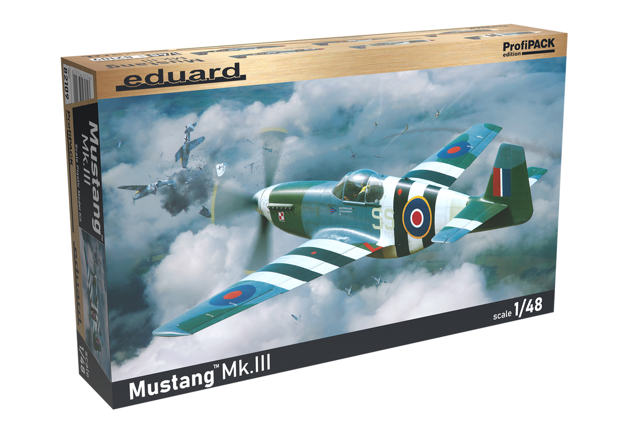 EDU82109 Eduard 1/48 Mustang Mk.III Profipack Edition