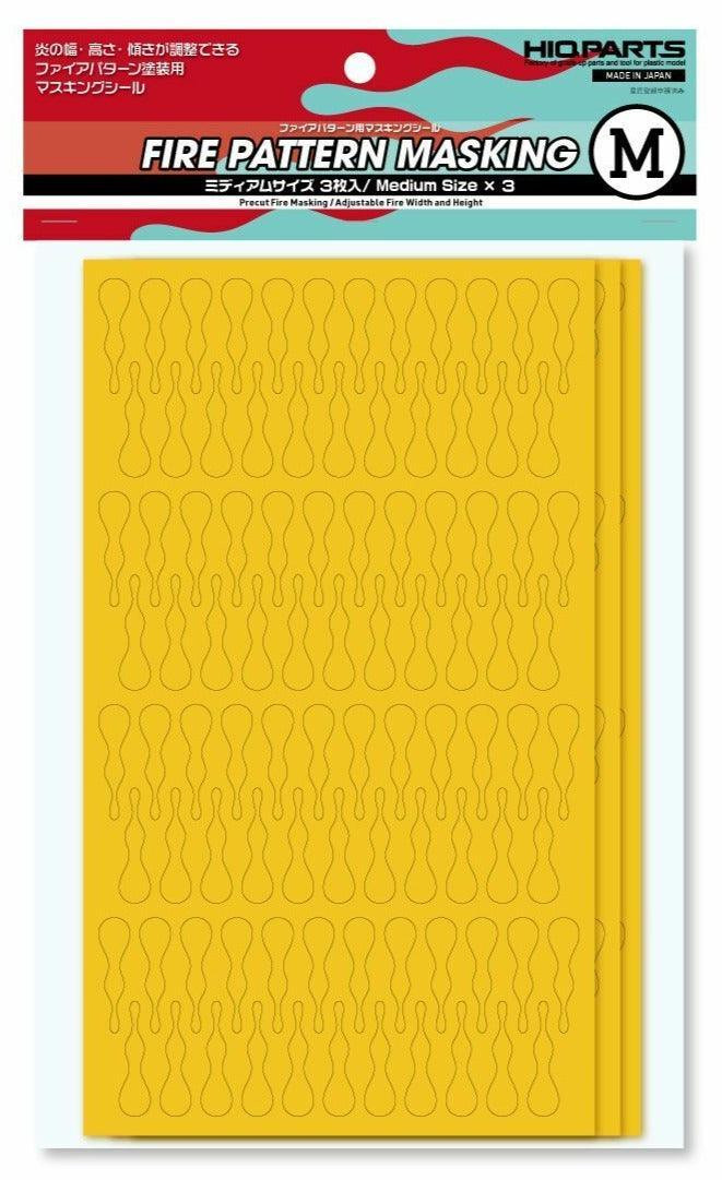 HiQ080 Parts Precut Masking for Fire Flames M (3pcs)