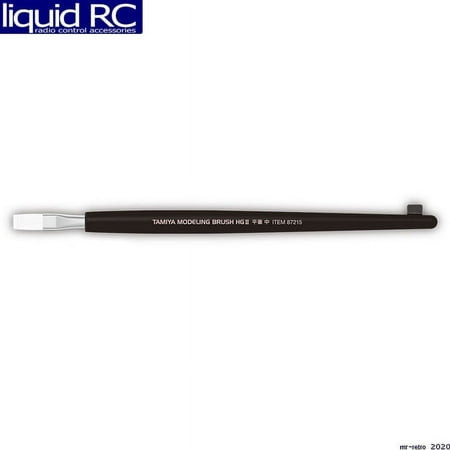 TAM87230 Tamiya Modeling Brush HG II Rounded Flat Brush Soft (Medium)