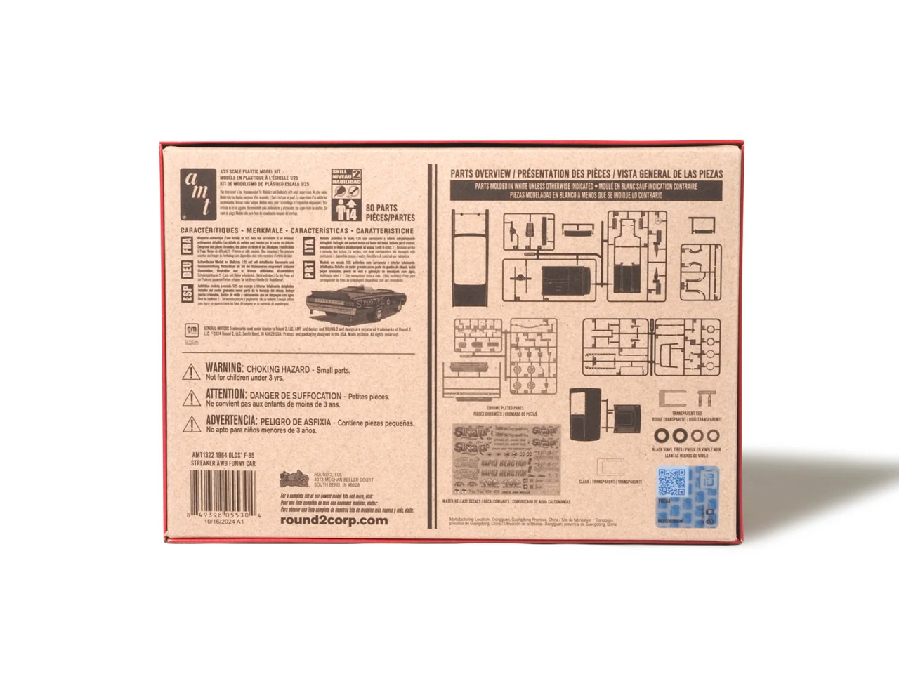 AMT1322 1964 Olds F-85 AWB Funny Car "Streaker" 1/25