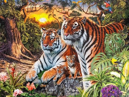 SBP33-70561 HIDDEN TIGERS 400 pc PUZZLE
