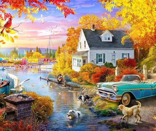 SBP33-11218 LAKESIDE FALL RETREAT 1000PC