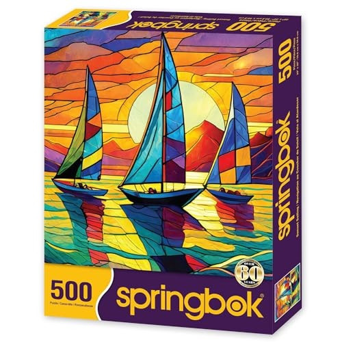 SBP33-02550 SUNSET SAILING 500sq