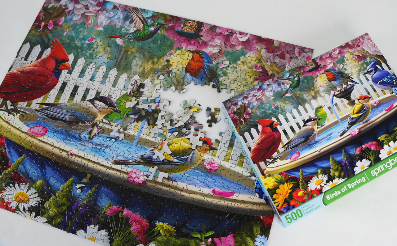 SBP33-01735 BIRDS OF SPRING 500PC