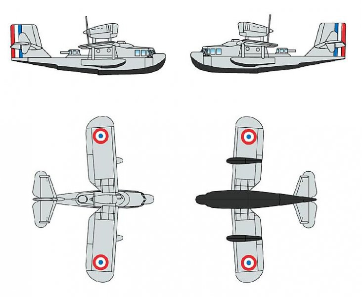 TSM06277 Trumpeter 1/350  Loire  OSB 130  Aircraft