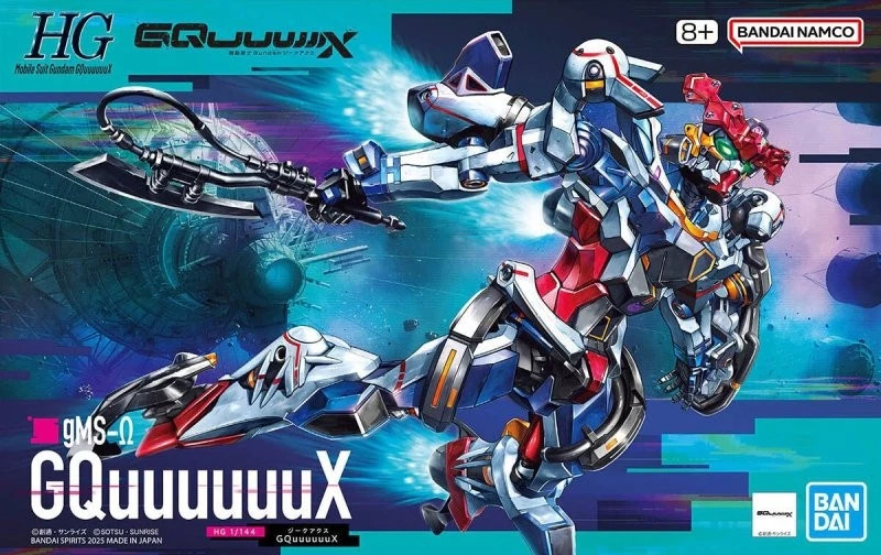 BAN2738675 Bandai HG 1/144 GQuuuuuuX 