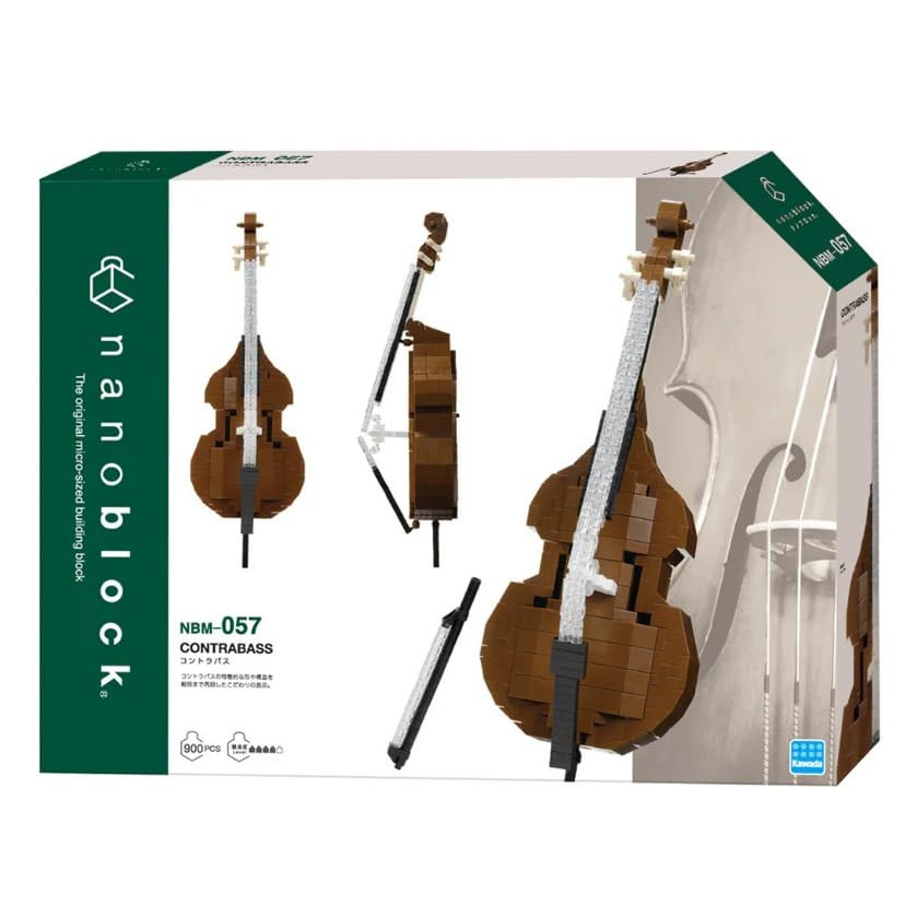 NAN22891 Nanoblock Advanced Hobby Series Contrabass  "Instruments"
