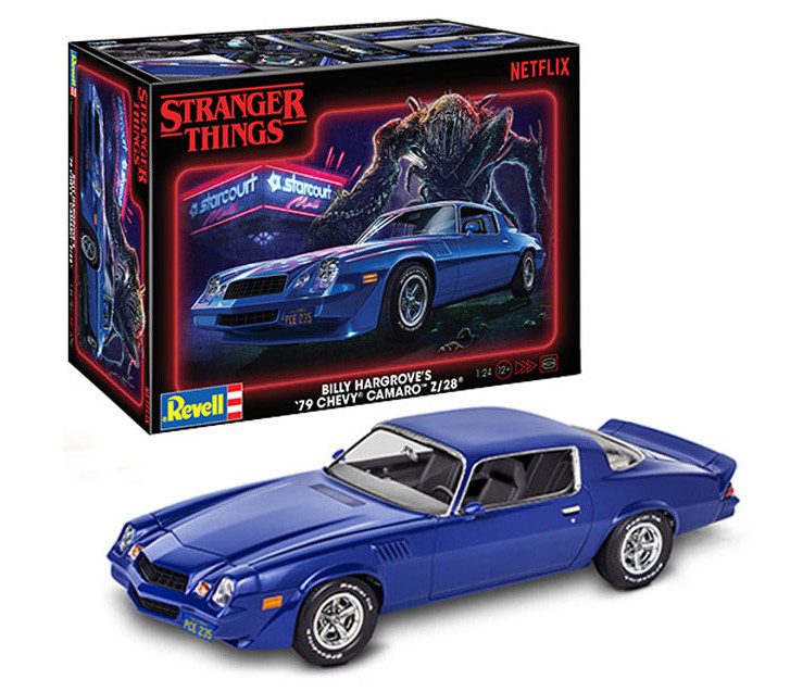 RMX14560 Revell 1/24 Stranger Things Billy Hargrove's 1979 Chevy  Camaro Z/28 Car