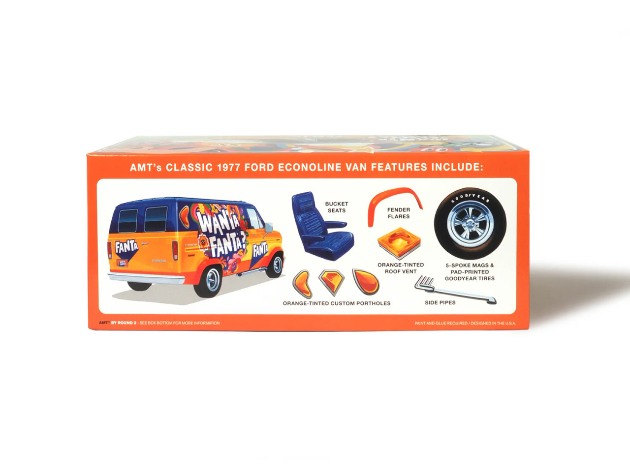 AMT1471 AMT 1977 Ford Custom Van Fanta
