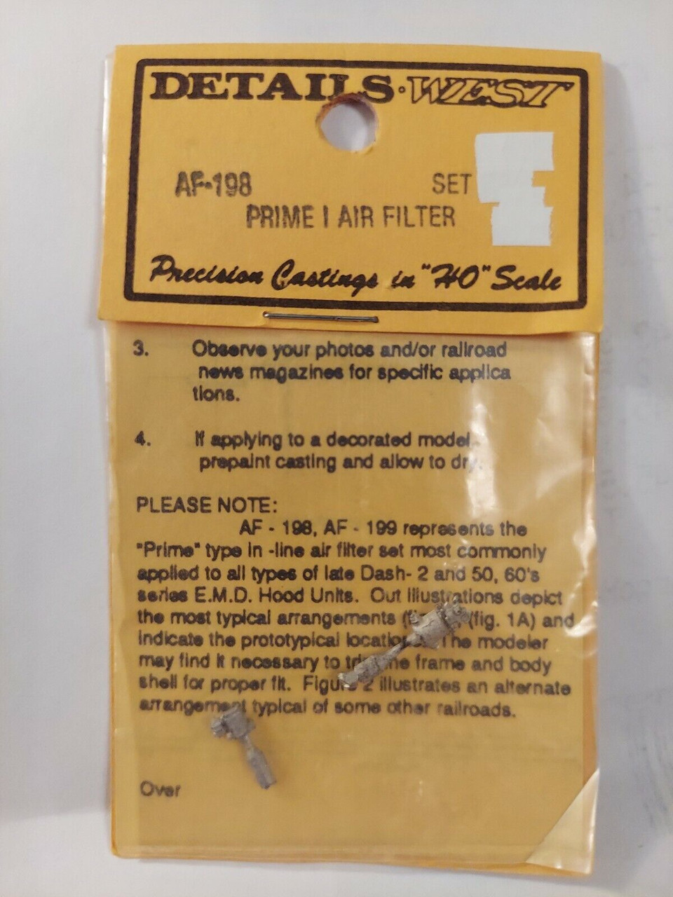 AF-198 H Prime I Air Filter