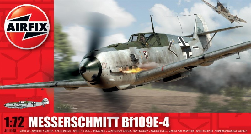 A01008B Messerschmitt Bf109E-4 B 1/72