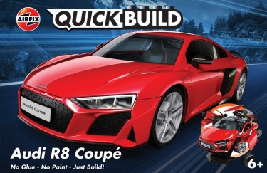 ARXJ6049 Quick Build Audi R8 Coupe Car (Snap)