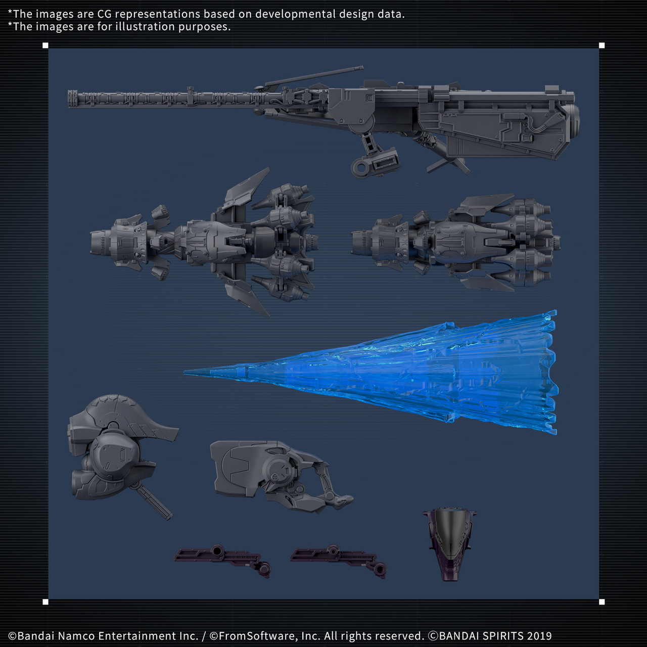 BAN2762151 Bandai 30 Minutes Missions x Armored Core VI Arquebus
