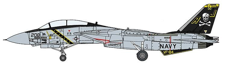 HCC1336 1/72 Grumman F-14A