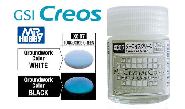 GSI Creos Mr Crystal Color - XC07 Turquoise Green 				Mr. Cystal Color